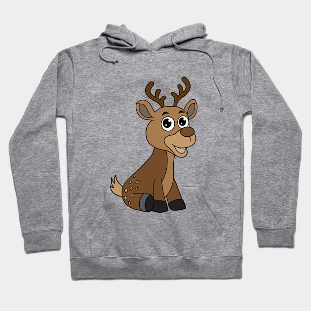 Deer Hoodie by LAMUS